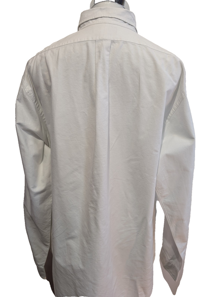 Chemise Polo Ralph Lauren Shirt Yarmouth XL XXL Oxford Blanche Logo Button Down