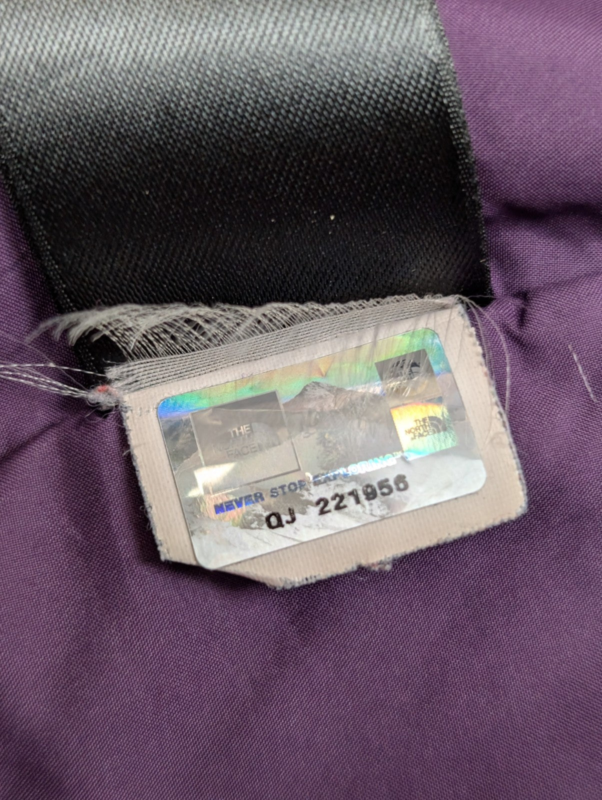 Veste Matelassée The North Face Violet Motifs Lotus Fluo - Taille S M