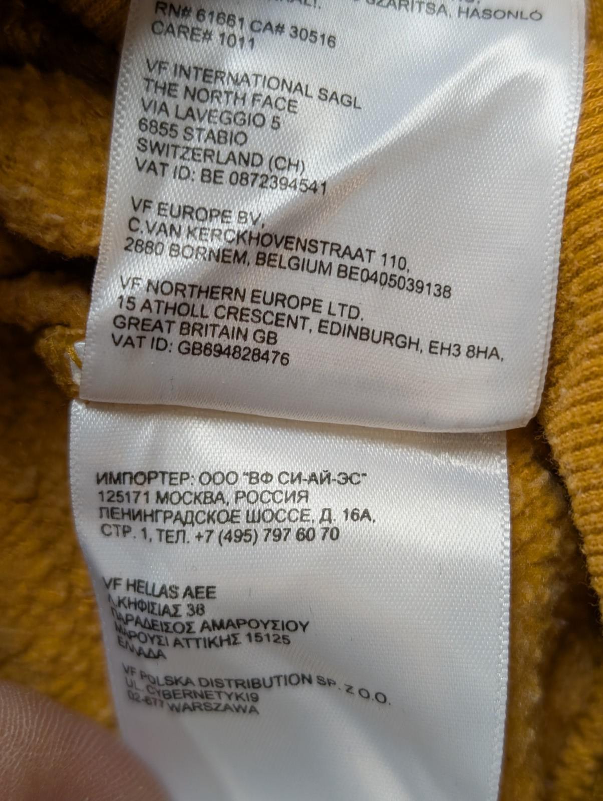 Pull Sweat THE NORTH FACE TNF Orange Manches Longues Col Rond - Taille L