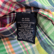 Chemise Ralph Lauren Femme XL 44 46 Fuchsia Carreaux Coton Cintrée