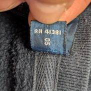 Sweat Polo Ralph Lauren XXL bleu marine logo rouge brodé Made in USA col rond
