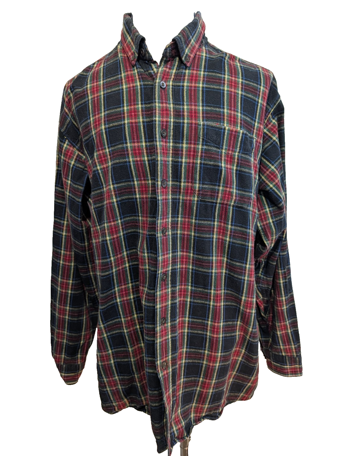 🌲 Chemise L.L. Bean XL-Tall Flanelle Tartan Coton |293S