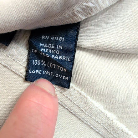 Pantalon chino Polo Ralph Lauren crème Hammond W38xL42 FR48 #34cr