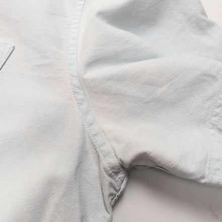 Chemise Lacoste Vintage XL Bleu Clair Regular Fit Poche manches courtes