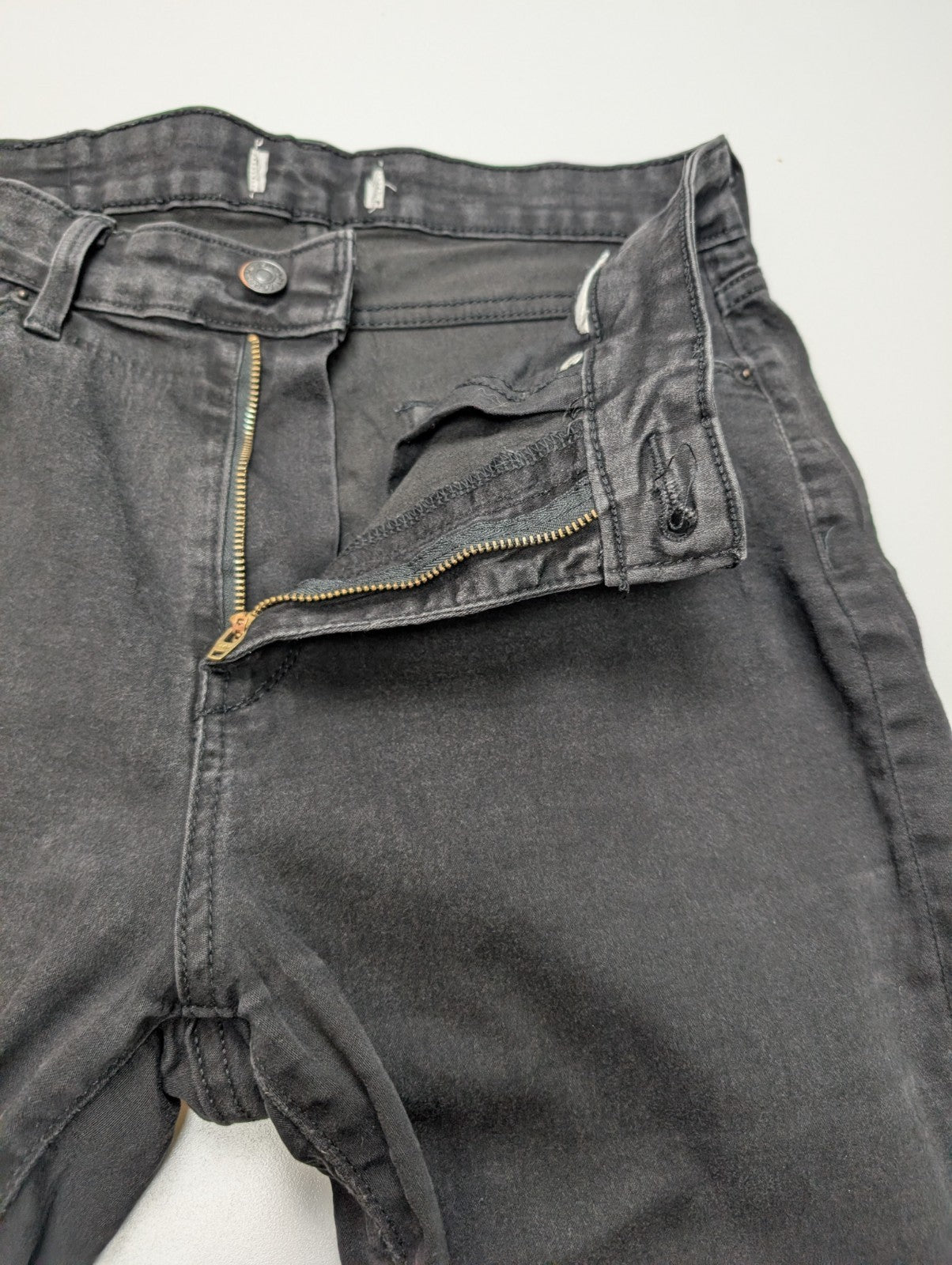 Jean Levi's Demi Curve Femme Bleu Ultra Stretch W29 T38 - Style Effiloché