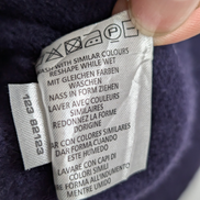 Pull Gant 100% Laine d'Agneau Col Zippé Coudières Femme M