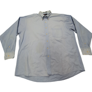 Chemise CHAPS bleue unie taille XL/XXL #173e