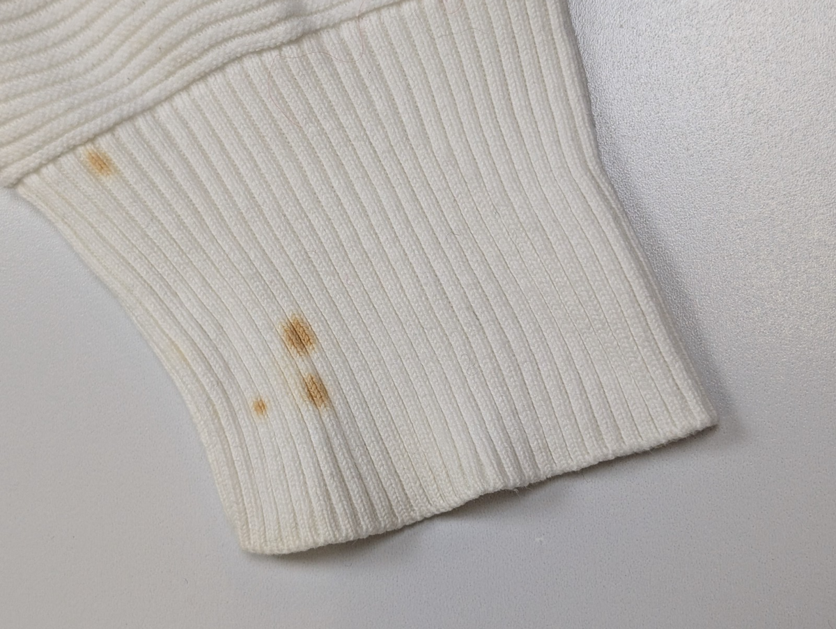 Barbour International Hoodie Pull Femme L Écru Coton Maille Nervurée Capuche