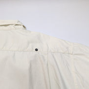 Chemise Hawaïenne Route 66 L 2XL 100% Coton Blanc Feuillage Dominicaine