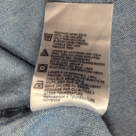 Chemise Dickies XL Jean Bleu 100% Coton Made in Nicaragua manches longues