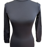 Haut de Sport Under Armour ColdGear Femme Bleu Marine Taille XS