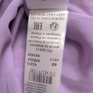 Haut Femme La Redoute Taille 40 Fleuri Rose Rouge Asymétrique Volants Neuf