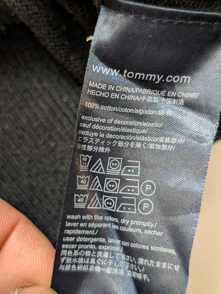 Pull Tommy Hilfiger Homme Col V Noir - Taille 3XL (XXL TG)