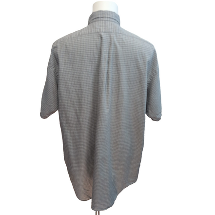 Chemise Ralph Lauren Yarmouth XL Hong Kong Carreaux Logo Noir