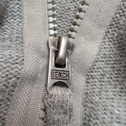 Gilet à capuche Bench gris maille Unisexe Taille L