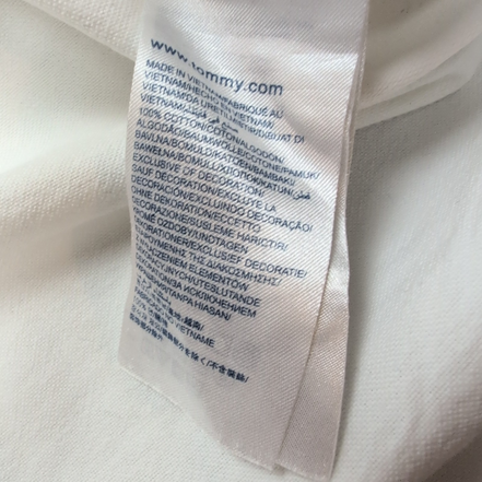 Chemise TOMMY HILFIGER Blanche Manches Longues - Taille XXL
