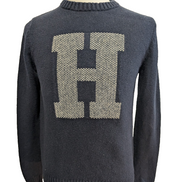 Pull Chaud Tommy Hilfiger Bleu Marine - Grand Logo - Taille S