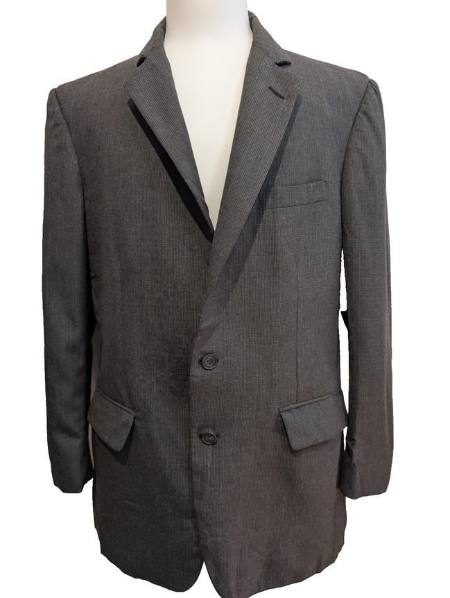 Veste Blazer homme Sturbridge marron micro-carreaux taille XL