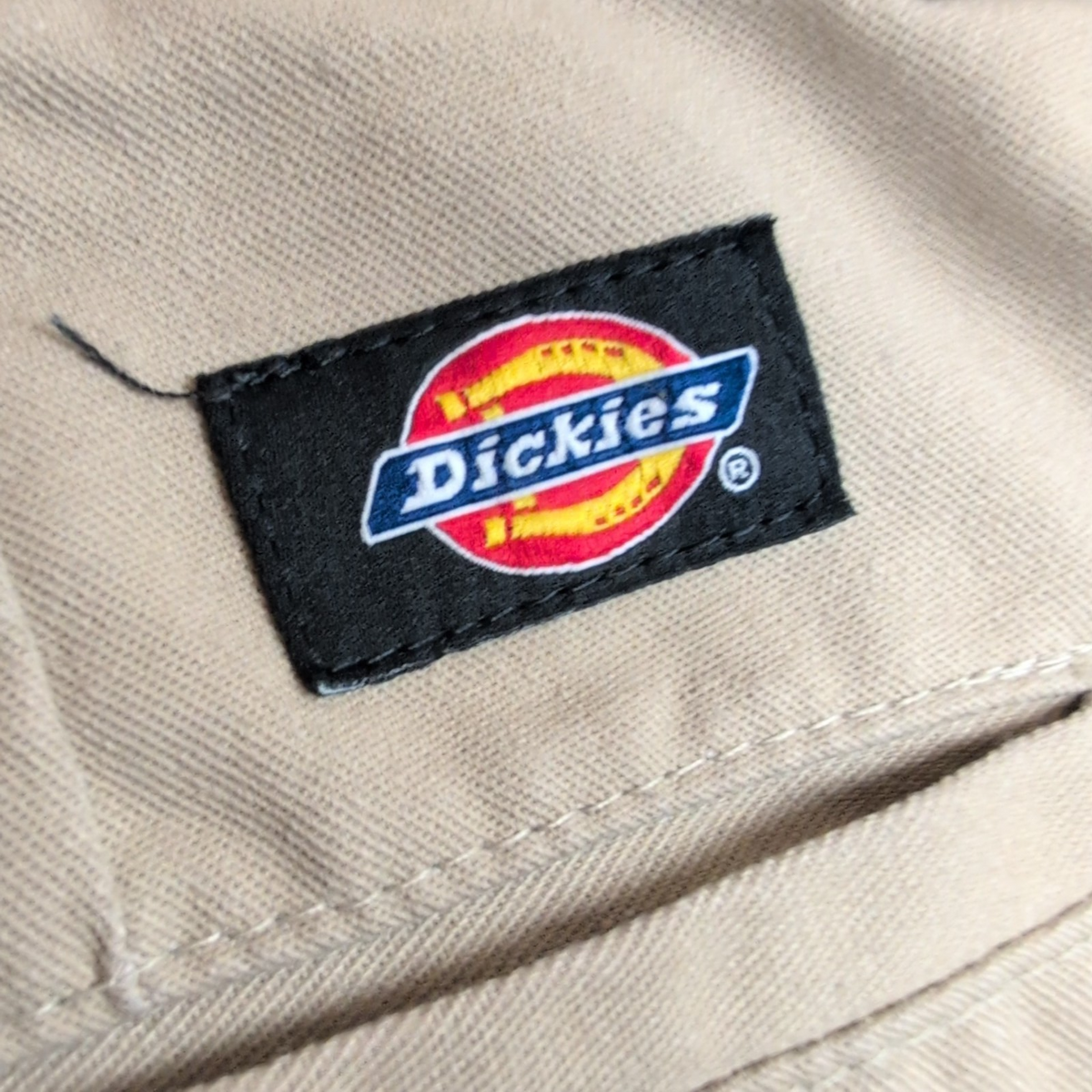 Short Dickies Workwear Crème Homme W34 Relaxed Fit Coupe Droite Excellent État