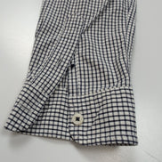 Chemise Tommy Hilfiger à Carreaux Bleu Foncé et Blanc 1 Poche - Taille L