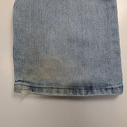 Jean Wrangler Relaxed Fit Bleu Clair W34 L32 Toile Épaisse Vintage Homme