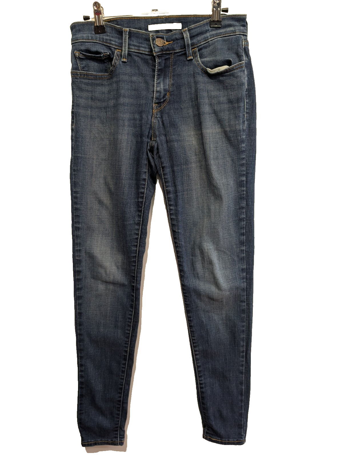 Jean Levi's 710 Super Skinny Femme Bleu Ultra Stretch W27 L30 T34/36
