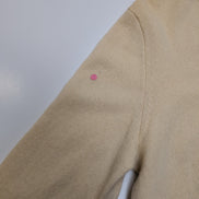 Pull Polo Ralph Lauren Col V 100% Laine d'Agneau Crème - Taille L