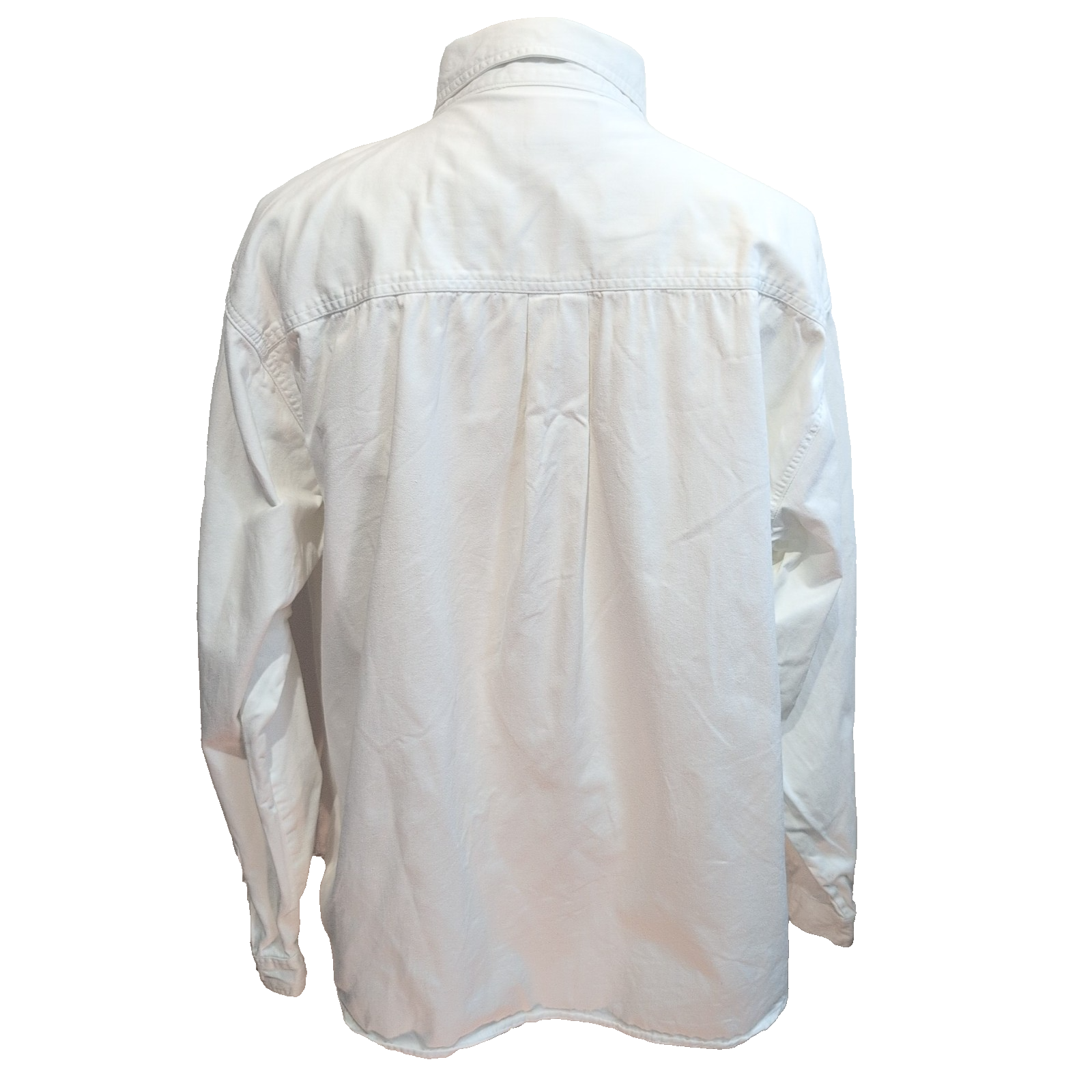 Chemise Harley Davidson Taille 2XL Blanche 100% Coton Boutons Pression