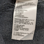 The North Face Sweat à Capuche Noir - Grand Logo Or Brillant - Taille M Femme