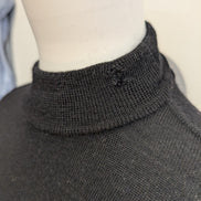 Pull Col Montant Armani Jeans - 100% Laine Italienne - Noir - Taille M