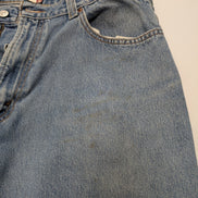 Jean Levi's 505 Regular Fit Vintage Homme W38 L30 Bleu Denim Classic Straight