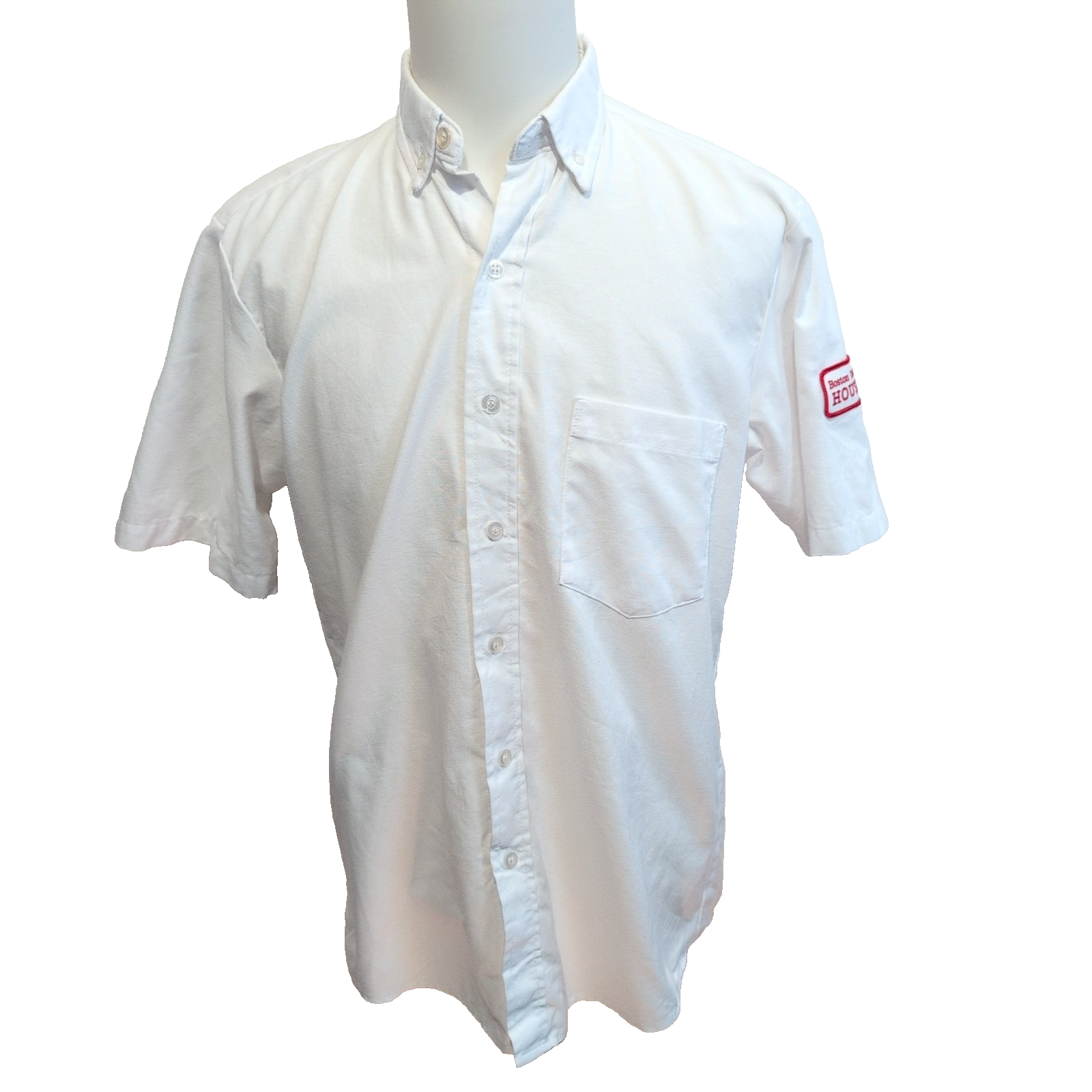 Dickies Chemise Blanche Manches Courtes Boston University Homme M L