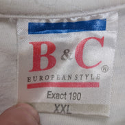 T-SHIRT WKA XXL Karlsruhe 2007 Kickboxing Arts Martiaux B&C Vintage |109T