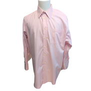 Chemise Nautica XL Rose Pâle Oxford Coton Premium Poche Manches longues