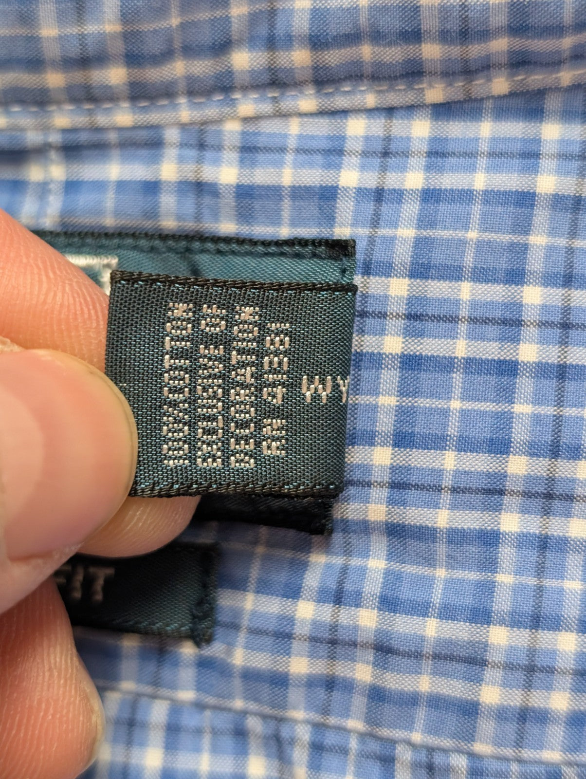 Chemise Polo Ralph Lauren Bleu à petits carreaux Taille L - Excellent état