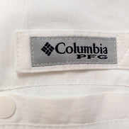 Chemise Pêche Columbia PFG Omni-Shade XLTG Blanc 6 Poches Manches Longues