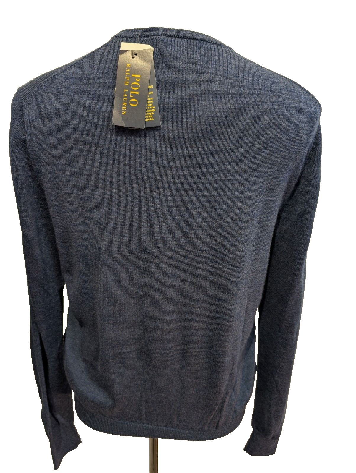 Pull Polo Ralph Lauren Neuf avec Étiquette - 100% Laine Mérinos - Taille XS
