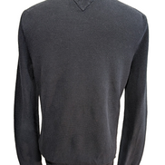 Pull Tommy Hilfiger Bleu Marine Col V Classique - Taille M