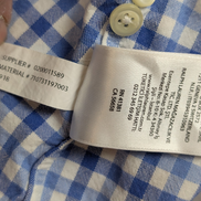Chemise Ralph Lauren Slim Fit Stretch Manches Longues Oxford Bleu M