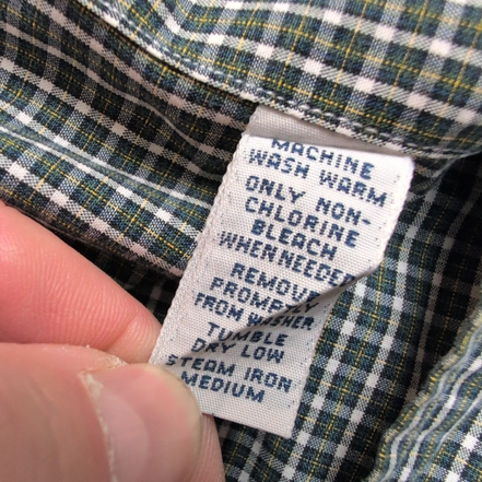 Chemise Ralph Lauren Yarmouth M L Kaki Carreaux Manches Courtes