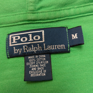 Polo Ralph Lauren Veste Hoodie Capuche Zippée Verte M Logo Violet