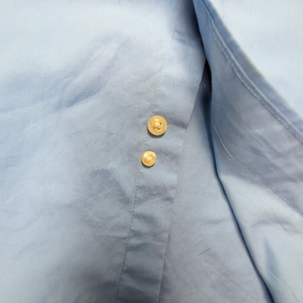 Chemise CHAPS bleu ciel uni taille M / L #176e