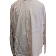 Chemise Polo Ralph Lauren Shirt XL XXL The Big Oxford Rose Rayée Logo Col Classi