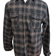 G:21 Surchemise Matelassée Flanelle Homme T.L Veste Carreau Workwear |241S