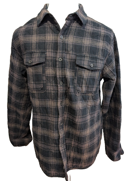 G:21 Surchemise Matelassée Flanelle Homme T.L Veste Carreau Workwear |241S