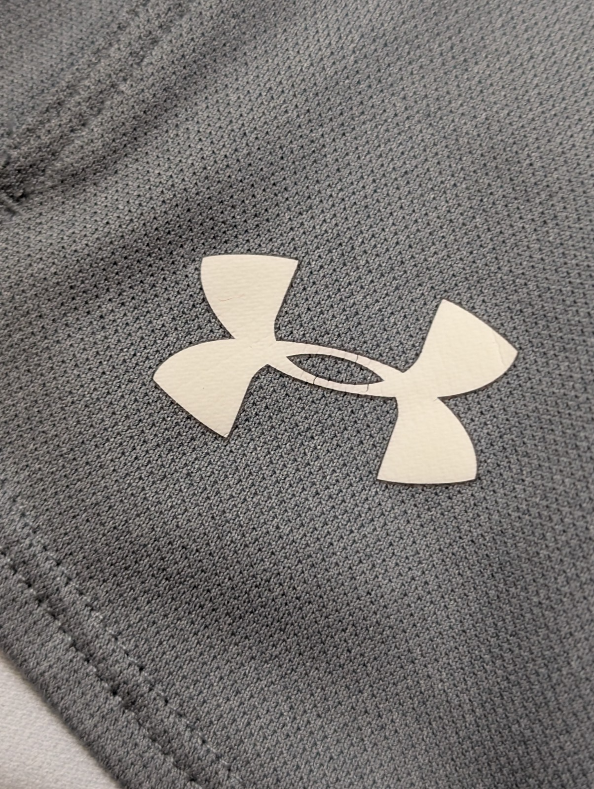Short Under Armour HeatGear Gris avec 2 Poches - Femme Taille M