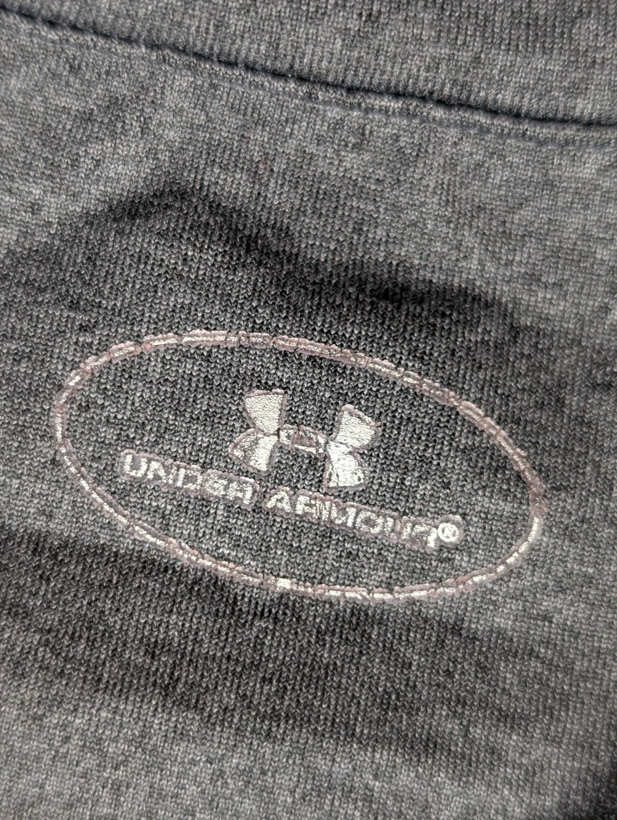 Haut Technique Under Armour ColdGear Femme Gris Doublure Polaire Taille S