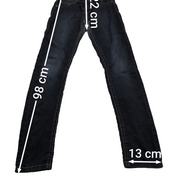JEAN Fille RECRUIT GIRL Taille 14 ans (M) Coupe Slim Fit Denim Stretch