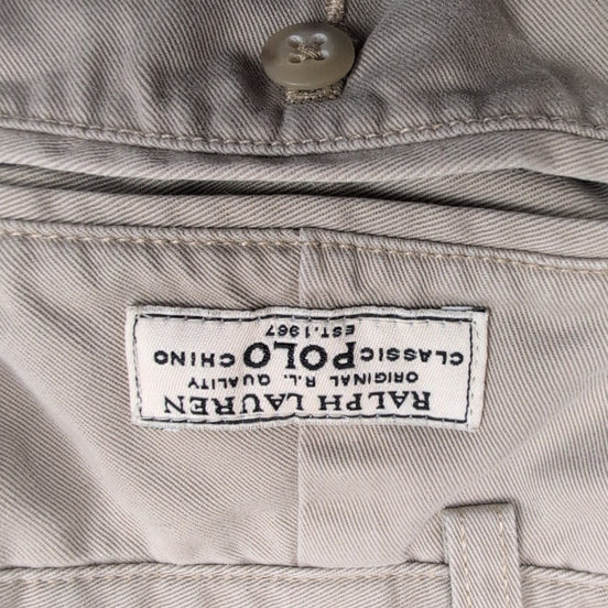 Pantalon chino Polo Ralph Lauren crème taille W35xL32 FR44 #18cr