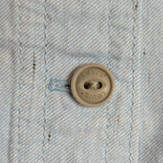 CHEMISE LEVI'S Coton Bleu Ciel XXL Homme Motif 2 Poches Manches Roulables
